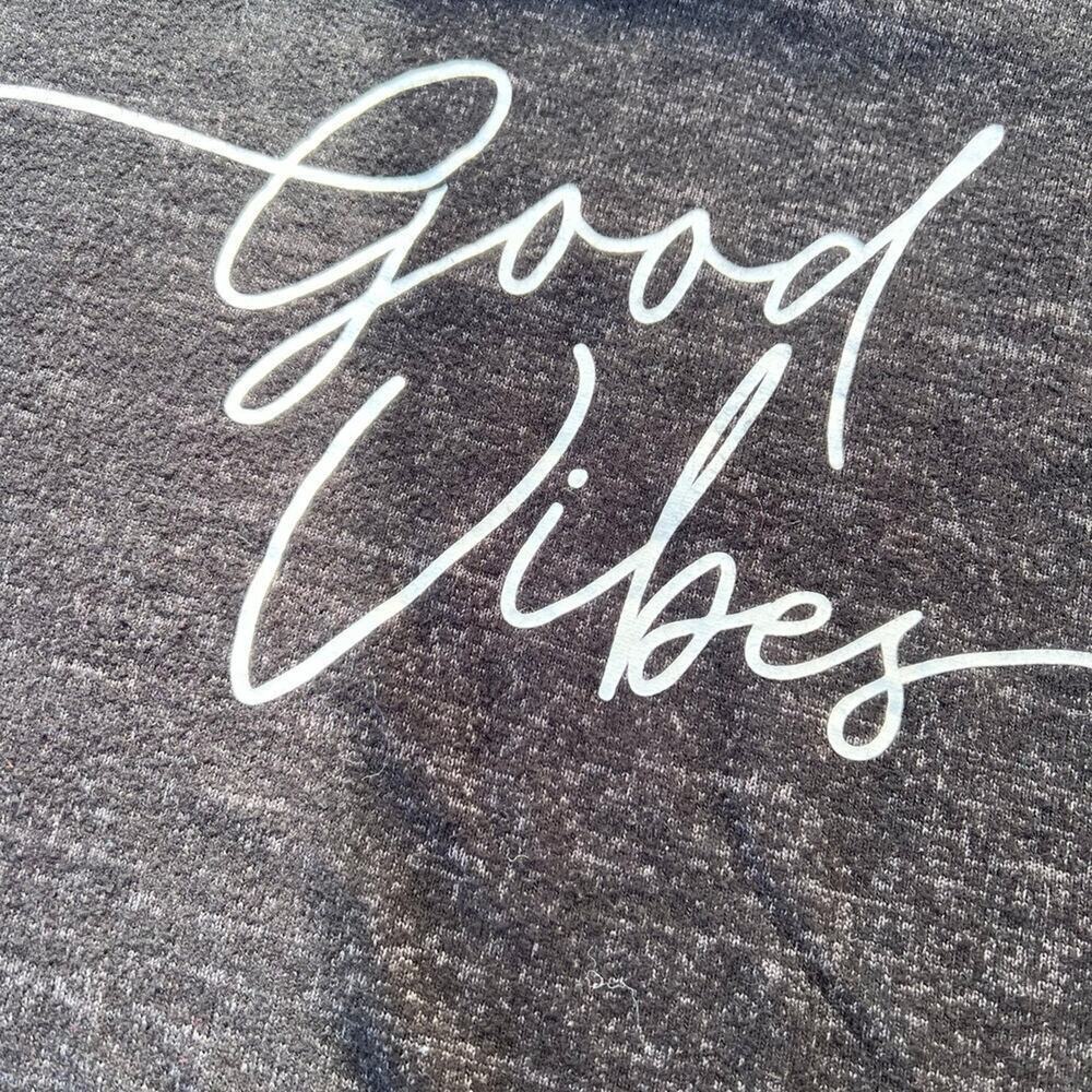 Buffalo by David Bitton “Good Vibes” long sleeve comfy top, size S, black
